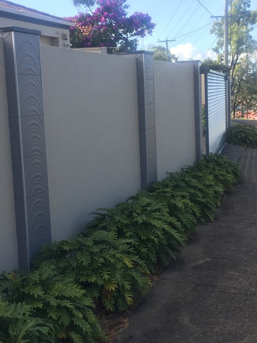 Brick fence Gold Coast Queensland